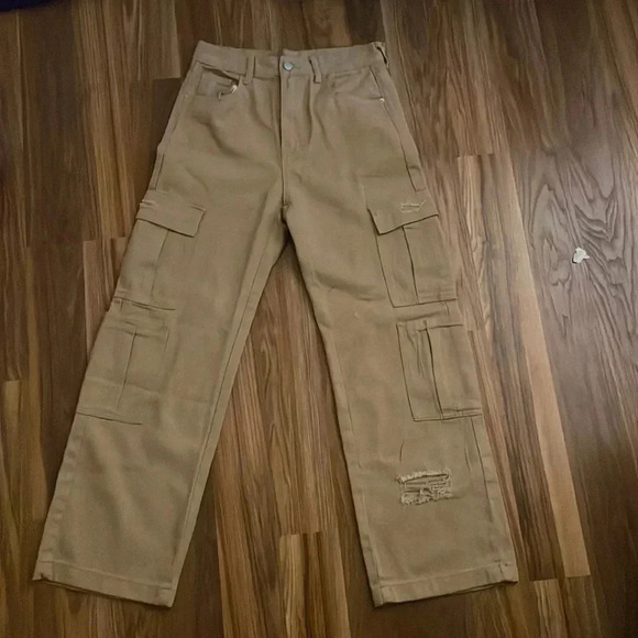 SHEIN Pants - Khaki Cargo Pants